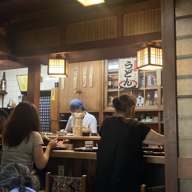 일본 교토 우지에서 맛보는 정갈한 말차 소바 도리키쿠