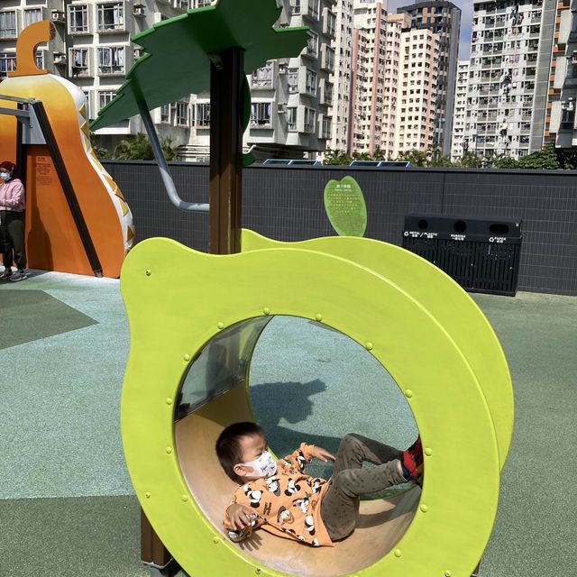 《🍆🫑🎃巨型蔬果主題兒童遊樂場～歷奇公園》
