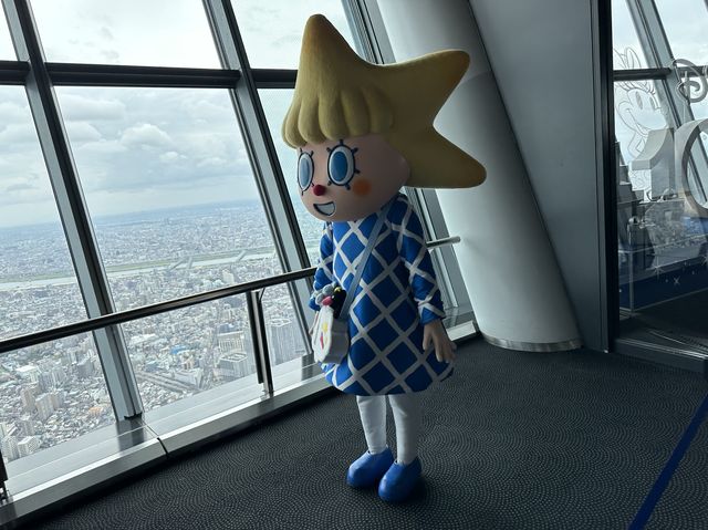 東京・押上。『東京スカイツリー (TOKYO SKYTREE)』の展望台を観光。