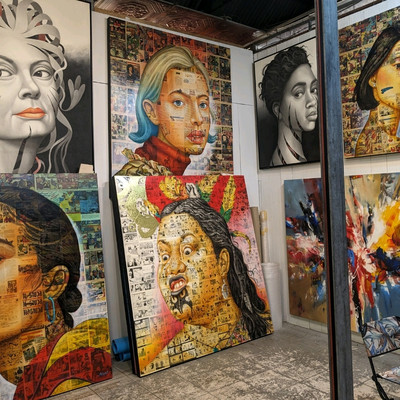 タイアート　絵画 バンコクのグラフィティアート・スポット6ヶ所を紹介。芸術的な