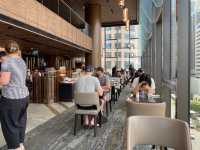 Glass house hotel dining