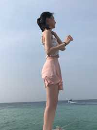 보정이 필요없는 아름다운 바다를 볼 수 있는 피피섬 투어