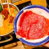 ชาบูหม่าล่าสายพาน พรีเมียม! มีเนื้อวากิวด้วย