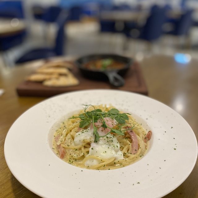親子友善💙靚靚藍白色希臘風情打卡cafe