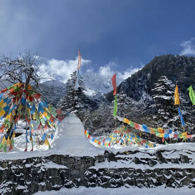 海螺溝泡高山溫泉