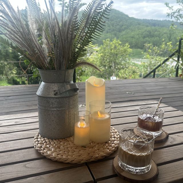 Hidden cafe in the hills of Dalat