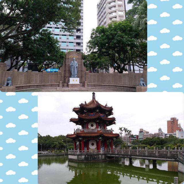 台北車站公園游🌹🥰
