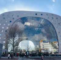 荷蘭🇳🇱鹿特丹 Rotterdam·知名特色設計建築🎨🌈 Markthal