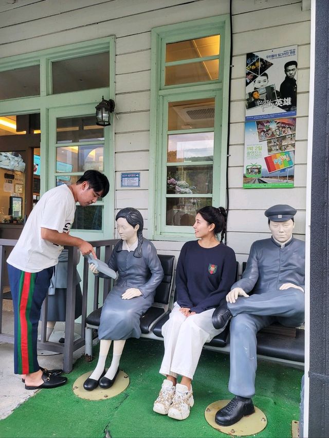 정선여행필수코스로 추천하는 나전역 카페☕️