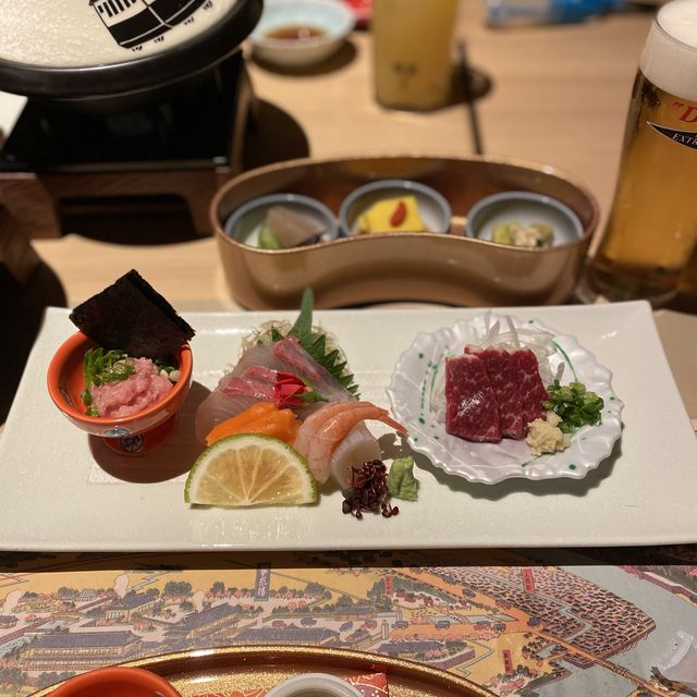翠嵐楼の夕食が食べきれないほど豪華（2023年11月宿泊）