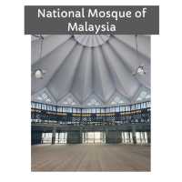Visit to National Mosque of Malaysia 🇲🇾 