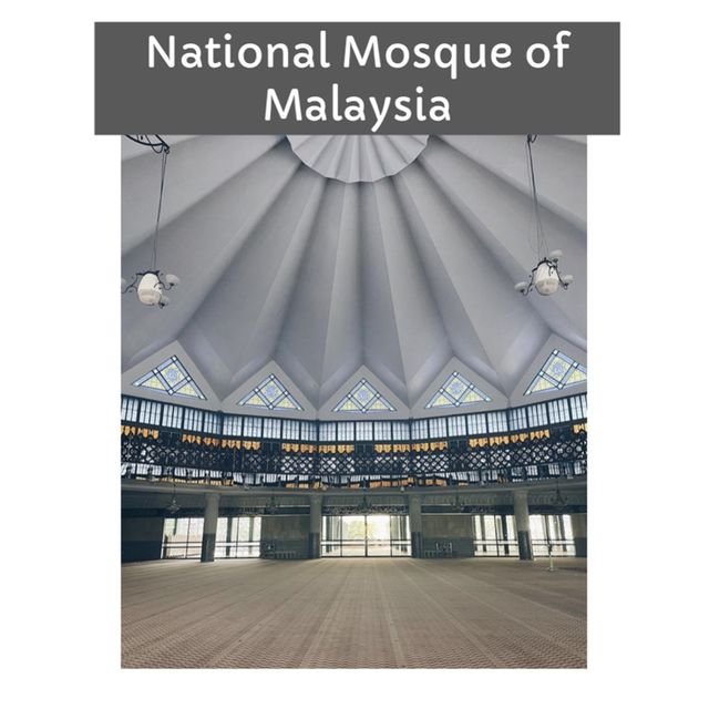 Visit to National Mosque of Malaysia 🇲🇾 