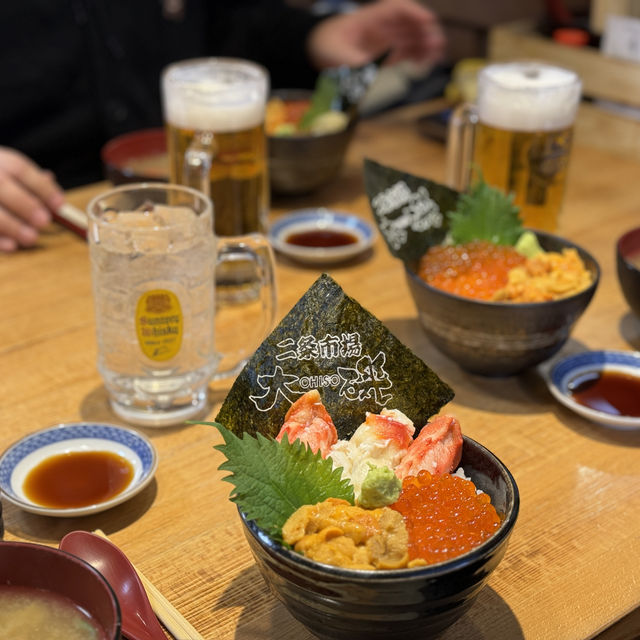 일본 삿포로 맛집 니조시장 오이소
