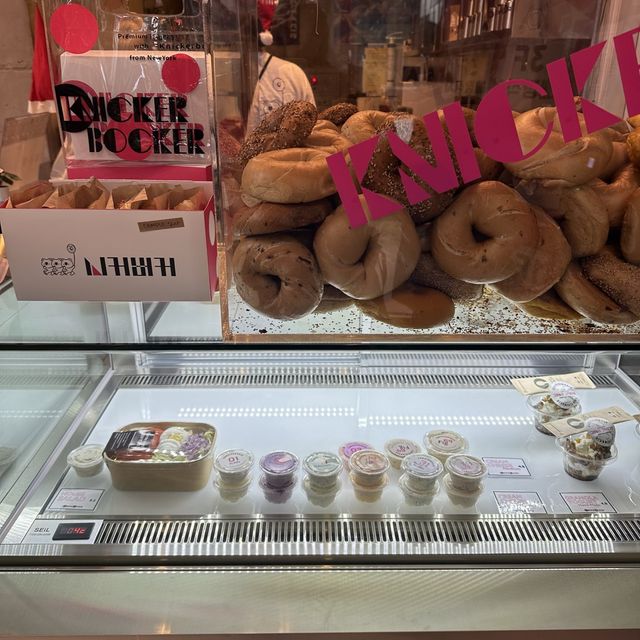 《韓国/ 聖水洞》 可愛いベーグル専門店🥯🩷 KNICKERBOCKER BAGEL