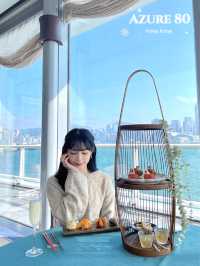 香港尖沙咀海景打卡中式下午茶套餐-八十里