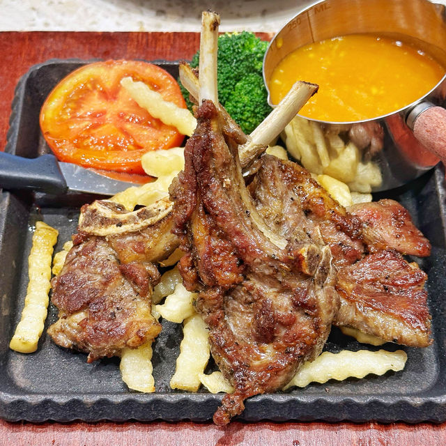 驚喜🧀芝心蝦多士🍞懷舊鐵板🥩扒餐