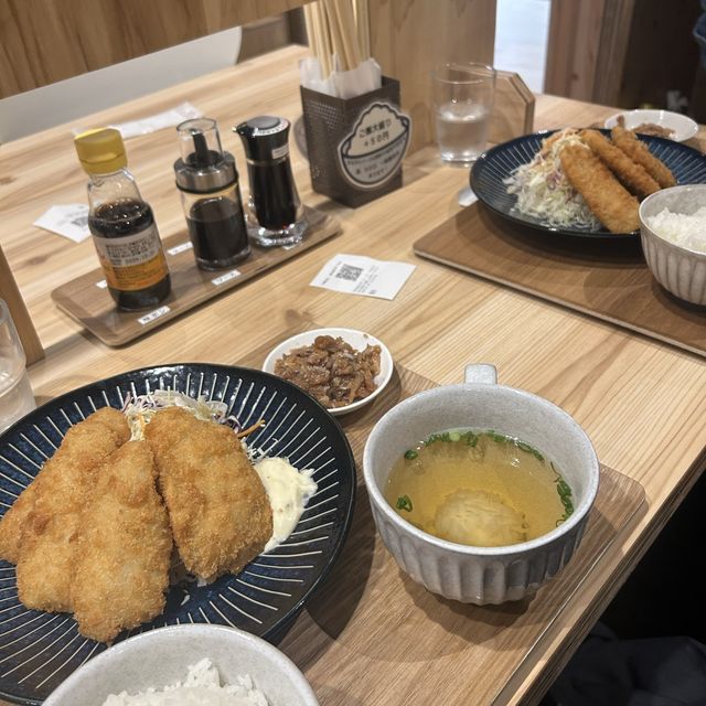 【福岡】博多駅でアジフライ食べ放題🐟🐟🐟