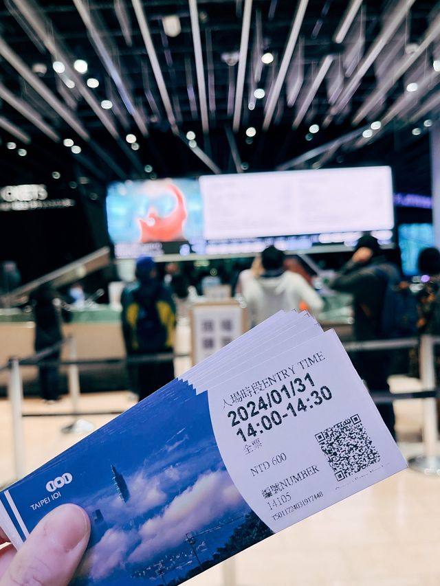 台北101👣不限時的俯瞰整個台北市✨