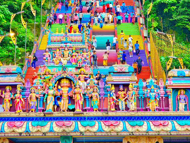 The famous Batu Caves