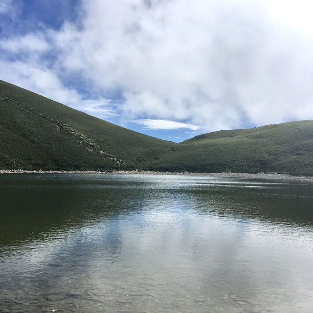 征服「嘉明湖」🏔️看天使的眼淚🏔️