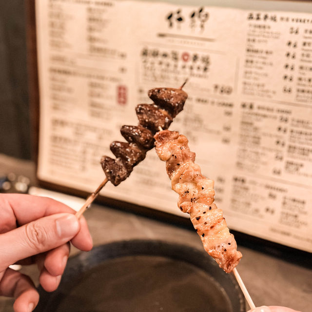 𓅙超罕有！燒鳥店的廚師發辦