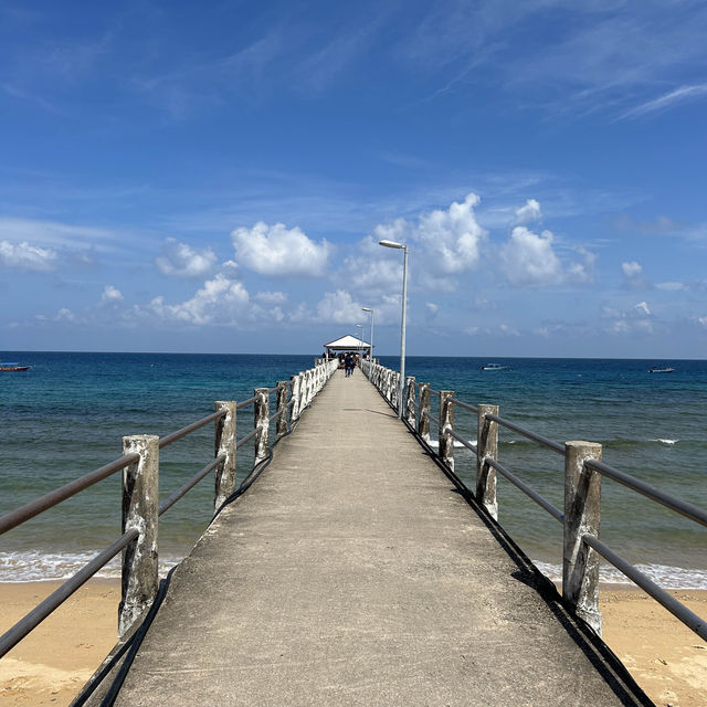 Pretty view from the sea 