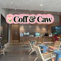 Coff & Caw คาเฟ่สไตล์มินิมอล ย่านราชพฤกษ์