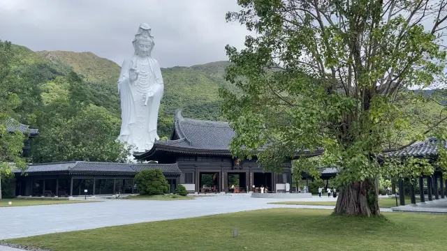 Largest guan yin temple in Hong Kong 