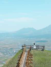 【熊本】阿蘇の絶景を楽しめる！西湯浦園地展望所