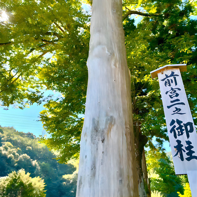 【諏訪大社上社前宮/長野県】諏訪信仰発祥の地