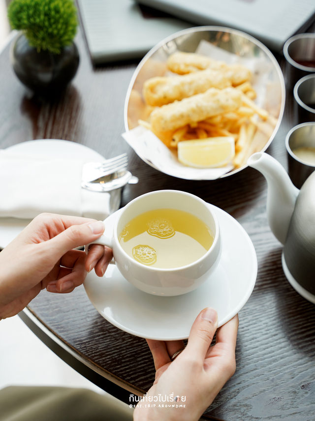 Afternoon Tea บนชั้น30 ของโรงแรมสุดหรูใจกลางเมือง