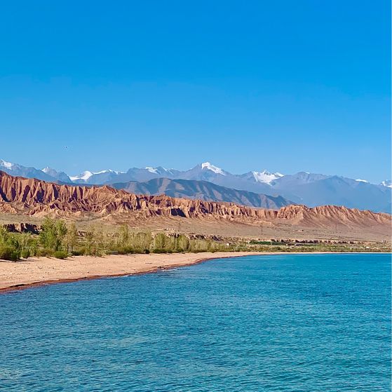 🇰🇬 Issyk Kul Desert Mountain Lake Combo! 