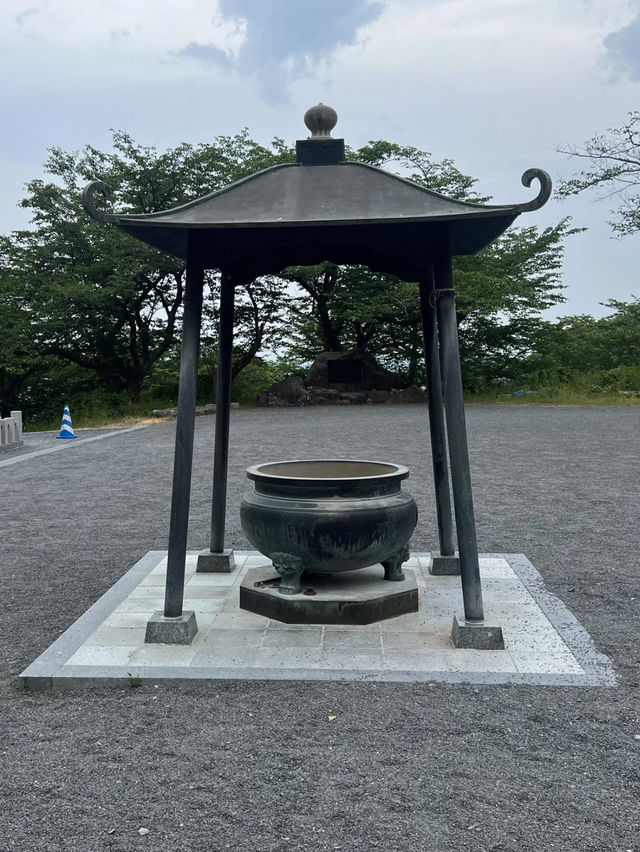 【福岡神社】お寺から海を眺めることができる大きな不動寺