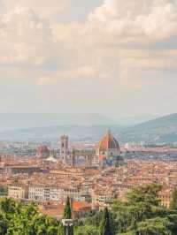 【イタリア】絶景すぎる！フィレンツェの街並みを眺められる3つのスポット！
