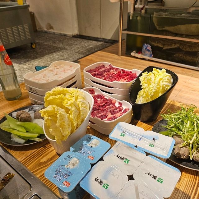最新開張🥳福田即場手切牛肉🐂自助火鍋🫕