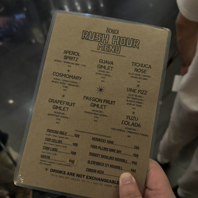 Sky-high Delights at Tichuca Rooftop Bar