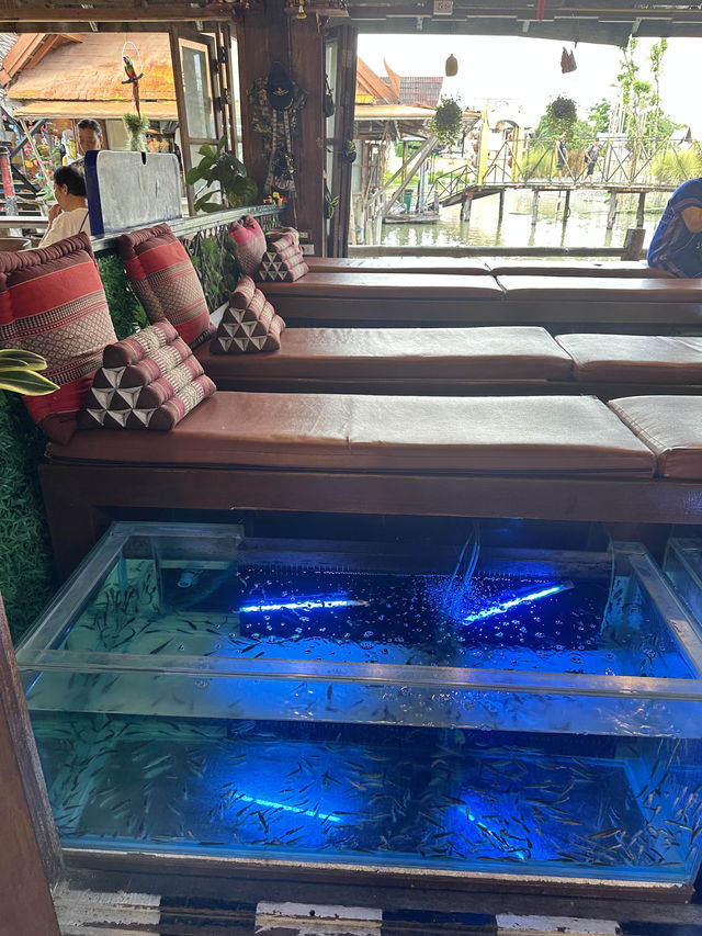 สปาปลาดตอดเท้าครั้งแรก … ฟินมาก 🐠✨