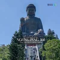 นั่งกระเช้า Ngong Ping ชมวิวแบบพาโนรามา