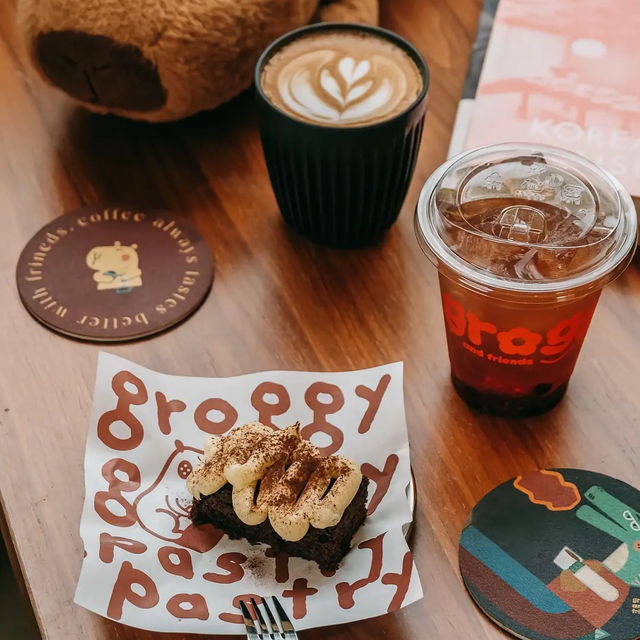 Groggy and Friends คาเฟ่ไวบ์ดี เปิดใหม่ศรีราชา