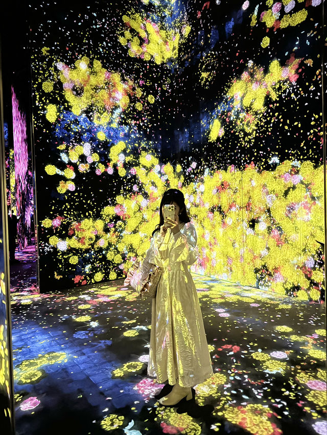 麻布台ヒルズのチームラボ🫧💐