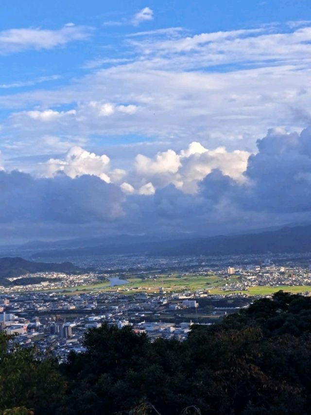 【眉山ロープウェイ山頂口展望台:徳島県徳島市】徳島市を一望できる絶景展望台✨