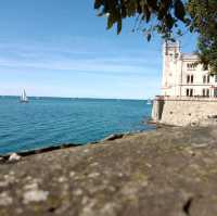 Miramare castle park is beautiful 