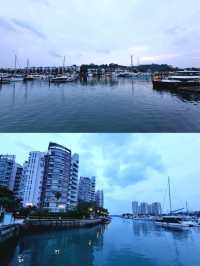 🇸🇬 Twilight View of Sentosa Cove
