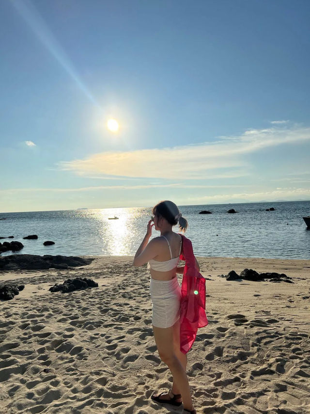 เกาะมันนอก 🌴 เกาะส่วนตัวน้ำใสมาก