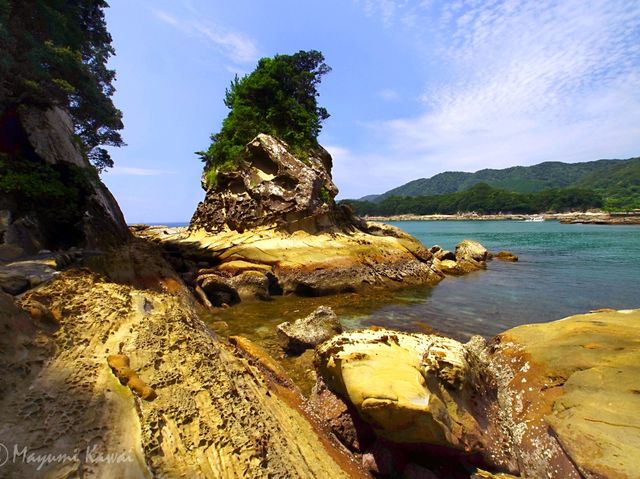 【高知県】そこは地質の博物館！奇岩奇勝の「竜串海岸」