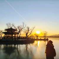 ดูพระอาทิตย์ตกดิน Summer palace ปักกิ่ง