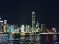 A Tranquil Solo Night at Victoria Harbour