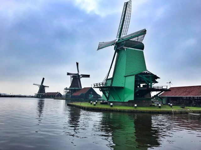 🇳🇱Lovely Zaanse Schans Windmills🇳🇱