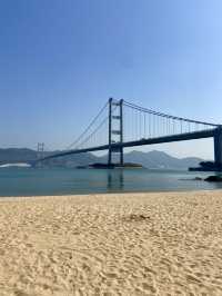 🏖️香港馬灣東灣泳灘｜假日好去處😎🔥