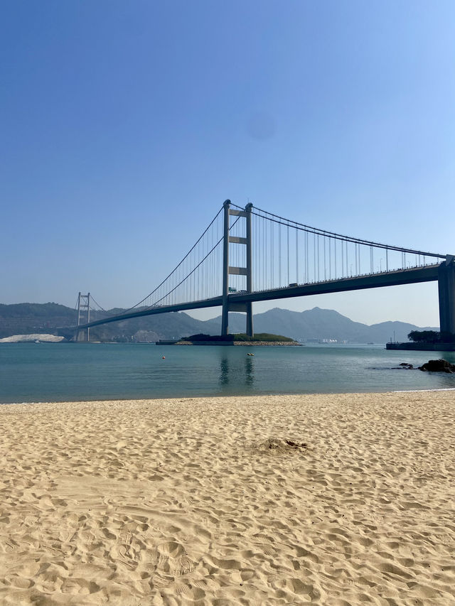 🏖️香港馬灣東灣泳灘｜假日好去處😎🔥